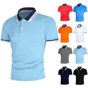 Tops Short Sleeve Summer Casual Regular-Fit Shirt