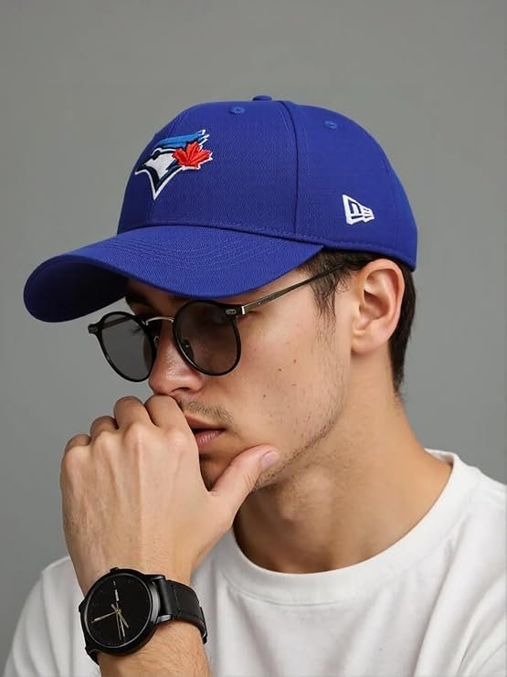 Blue Jays Baseball Cap Bule Adjustable Cap - Image 2